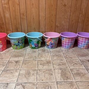 Easter Bucket Set of (6)
